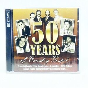 50 Years Of Country Gospel Patsy Cline Loretta Lynn Willie Nelson (CD, 2004)